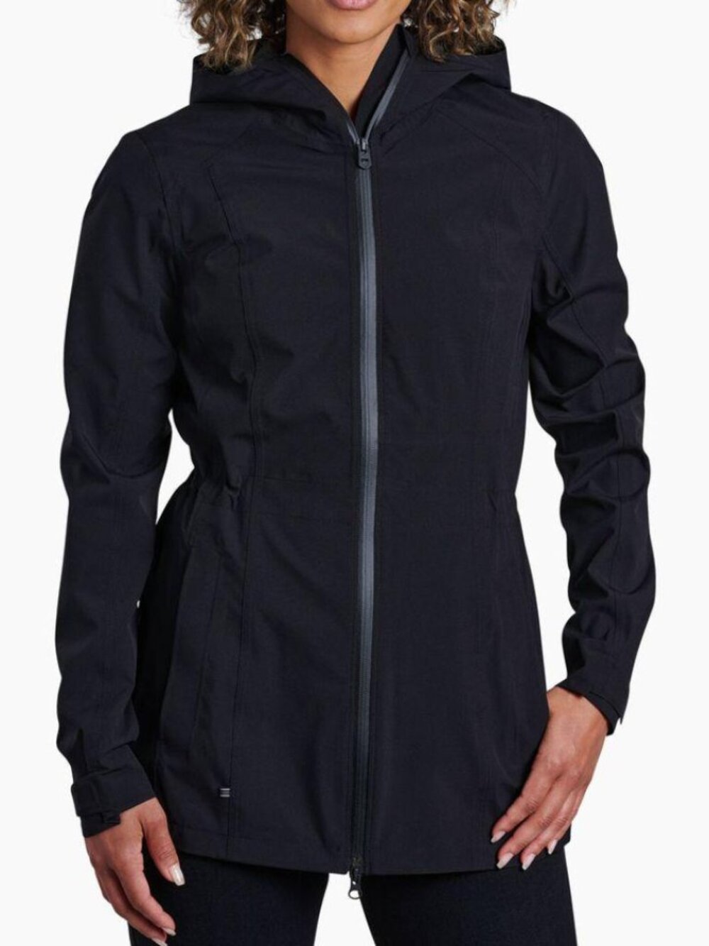 KUHL WOMEN'S STRETCH VOYAGR RAIN JACKET small
